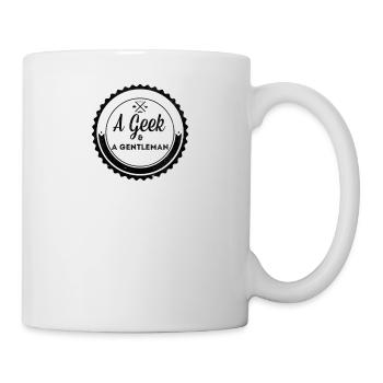 Geek Gentleman - Tasse - Weiß - Rechts