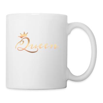 Königin Queen - Tasse - Weiß - Rechts