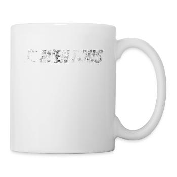 Je M'en Fous Französisch Spruch Geschenk Idee - Tasse - Weiß - Rechts