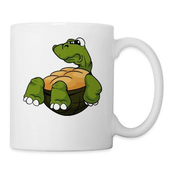 Tortoise turtle - Mug - white - Right