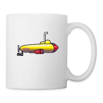sous-marin - Mug blanc - blanc - Droite