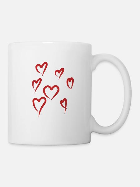 little heart - Mug - white