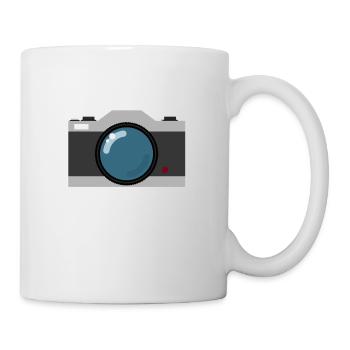 appareille photo vintage - Mug blanc - blanc - Droite