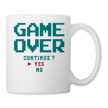 Game over - Mug - white - Right