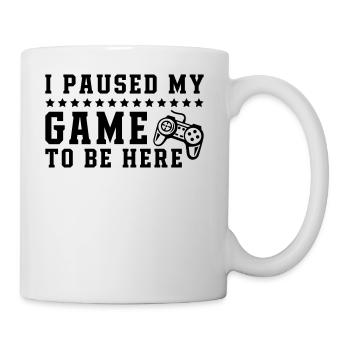 Game To Be Here - Mug - white - Right