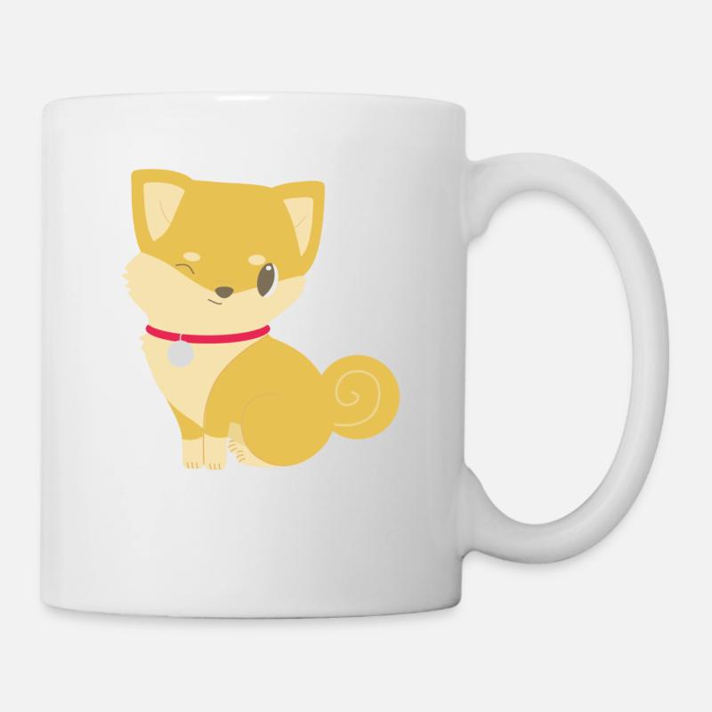 Shiba - Mug blanc - blanc