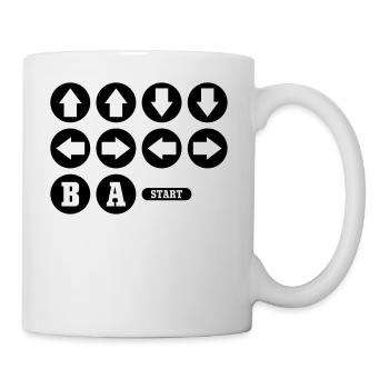 Cheat Code Video Game - Mug - white - Right