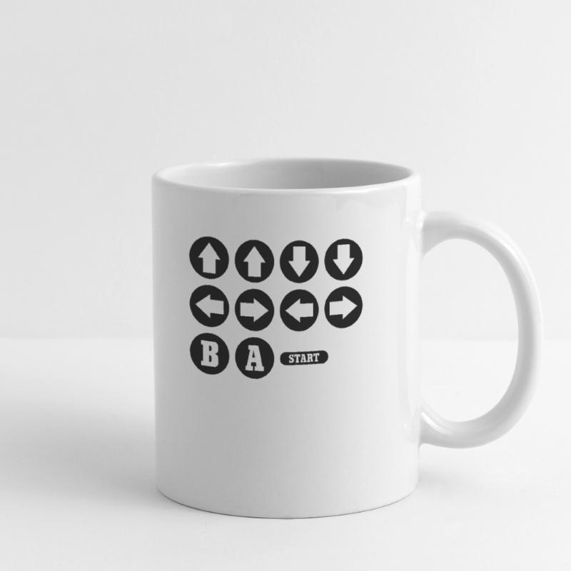 Cheat Code Video Game Mug