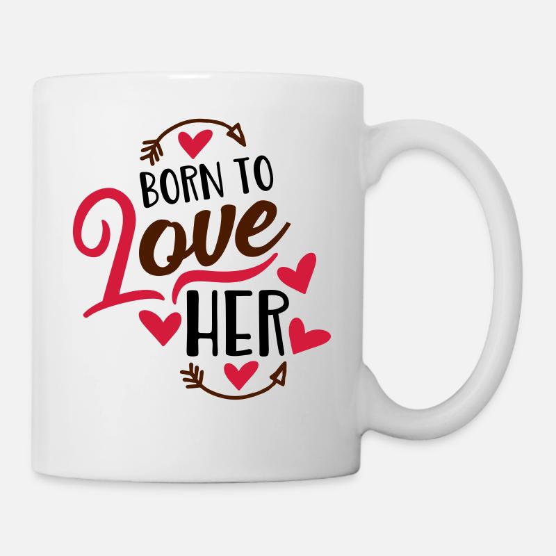 Liebe - Tasse - Weiß