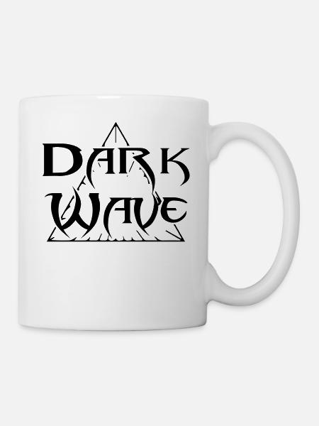 Dark Wave - Mug - white