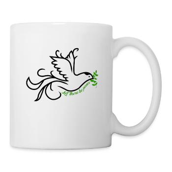 dove of peace - Mug - white - Right