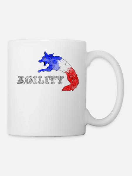 Agility Border France - Mug blanc - blanc