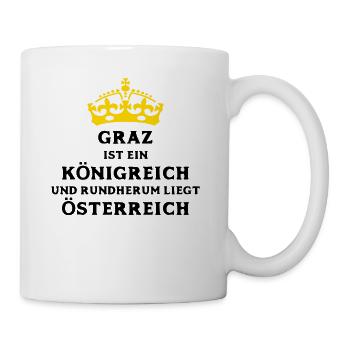 GRAZ - Tasse - Weiß - Rechts