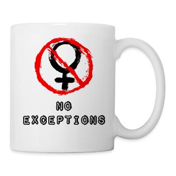 Keine Mädchen erlaubt - Tasse - Weiß - Rechts