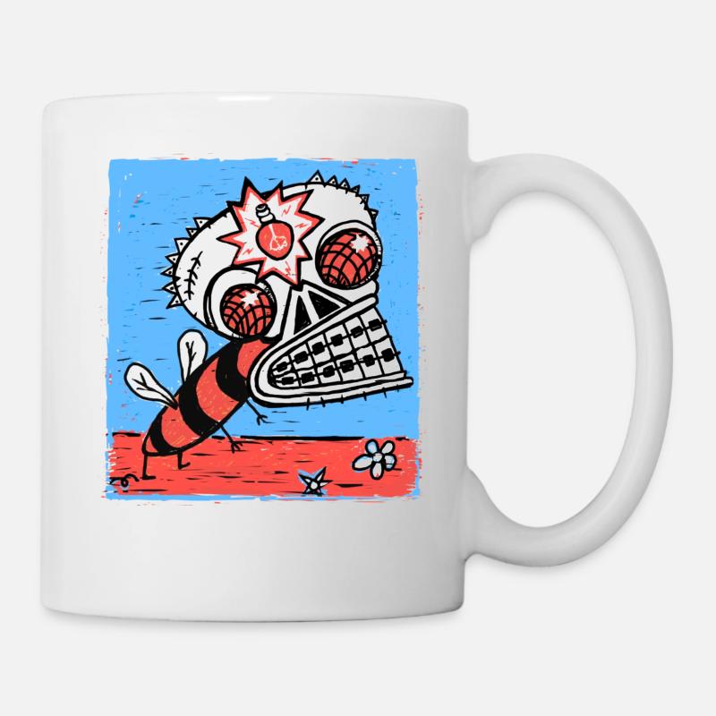 insecte - Mug blanc - blanc