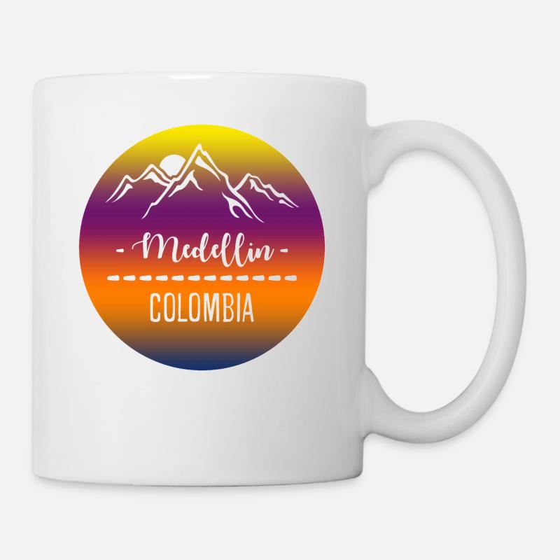 Medellin Colombia - Mug - white