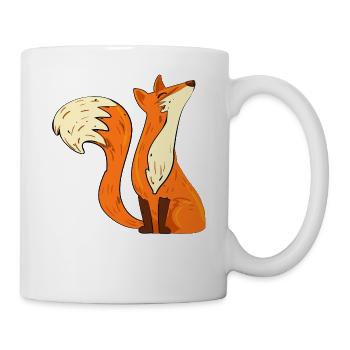 Fox insulted - Mug - white - Right