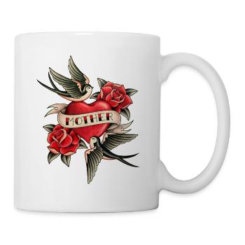 MUTTER TÄTOWIERUNG - Tasse - Weiß - Rechts