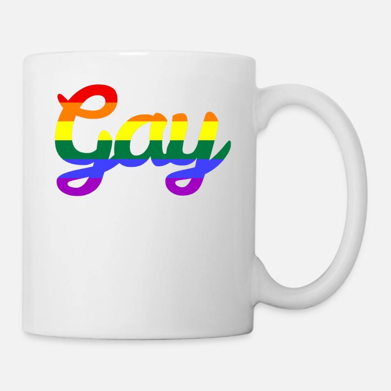 gay - Mug - white