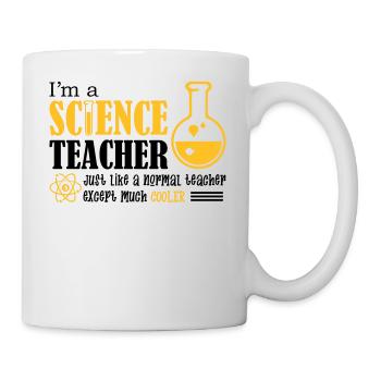 I'm A Science Teacher - Mug - white - Right
