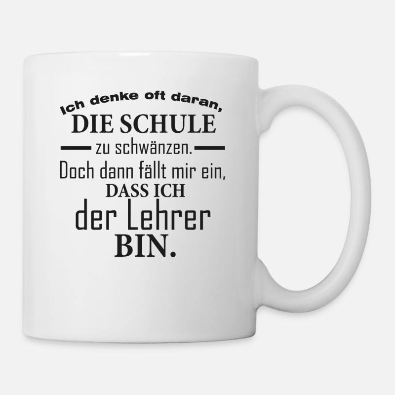 Lehrer - Tasse - Weiß