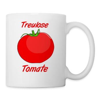 Treulose Tomate - Tasse - Weiß - Rechts