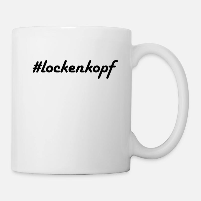 #lockenkopf - Mug - white