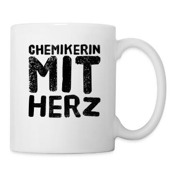 Chimiste avec Heart Master Chimie Bachelor Chimie - Mug blanc - blanc - Droite
