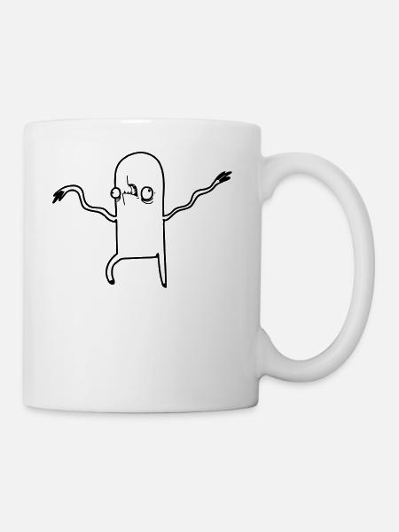 Crazy monster - Mug - white