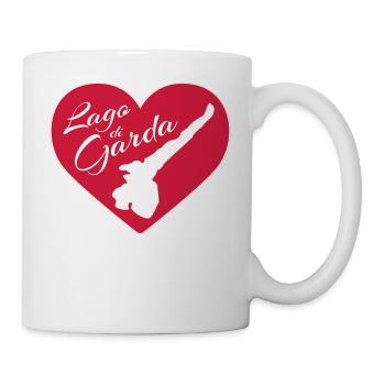 Gardasee - Das Herz schlägt nur für Dich - II - Tasse - Weiß - Rechts