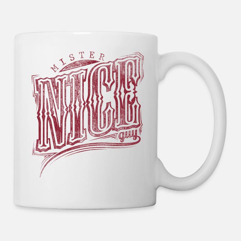 Réseau NICE - Mug blanc - blanc