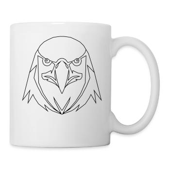 Eagle - Mug blanc - blanc - Droite
