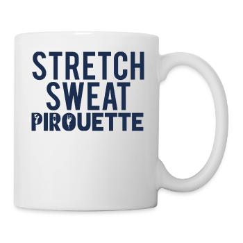 Danse De Danse Cadeaux Stretch - Sweat - Pirouette - Mug blanc - blanc - Droite