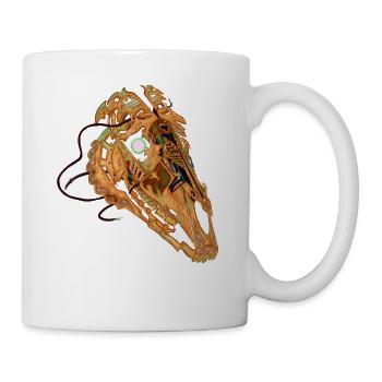 Mad Dead Horse - Mug blanc - blanc - Droite