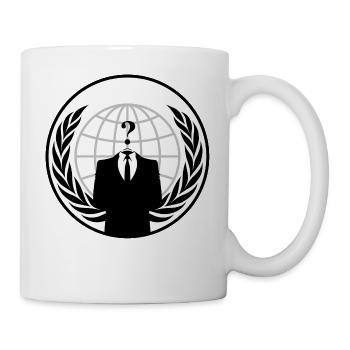 Anonymous - Tasse - Weiß - Rechts
