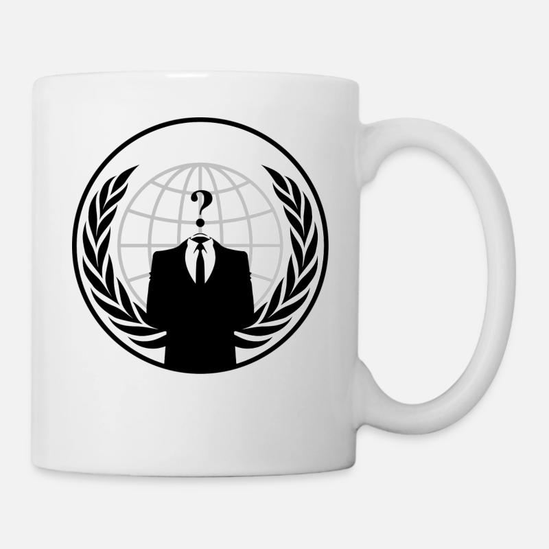 Anonymous - Mug - white