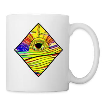 Ethereal sun - Mug - white - Right