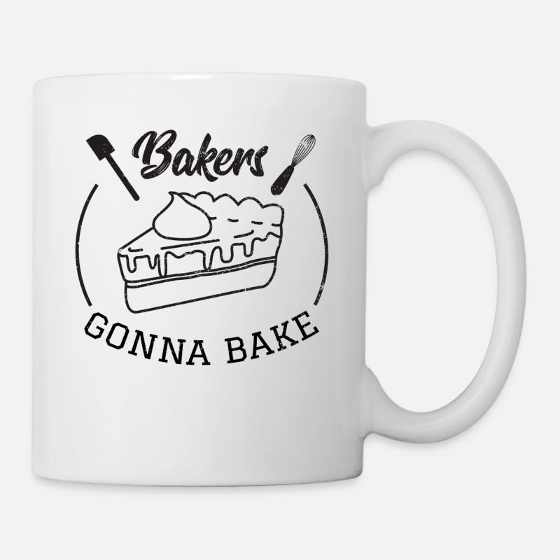 Baking baker baker cake pie gift idea - Mug - white