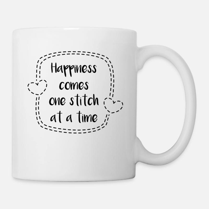 Couture cadeau hobby aiguille tailleur profession hobby - Mug blanc - blanc