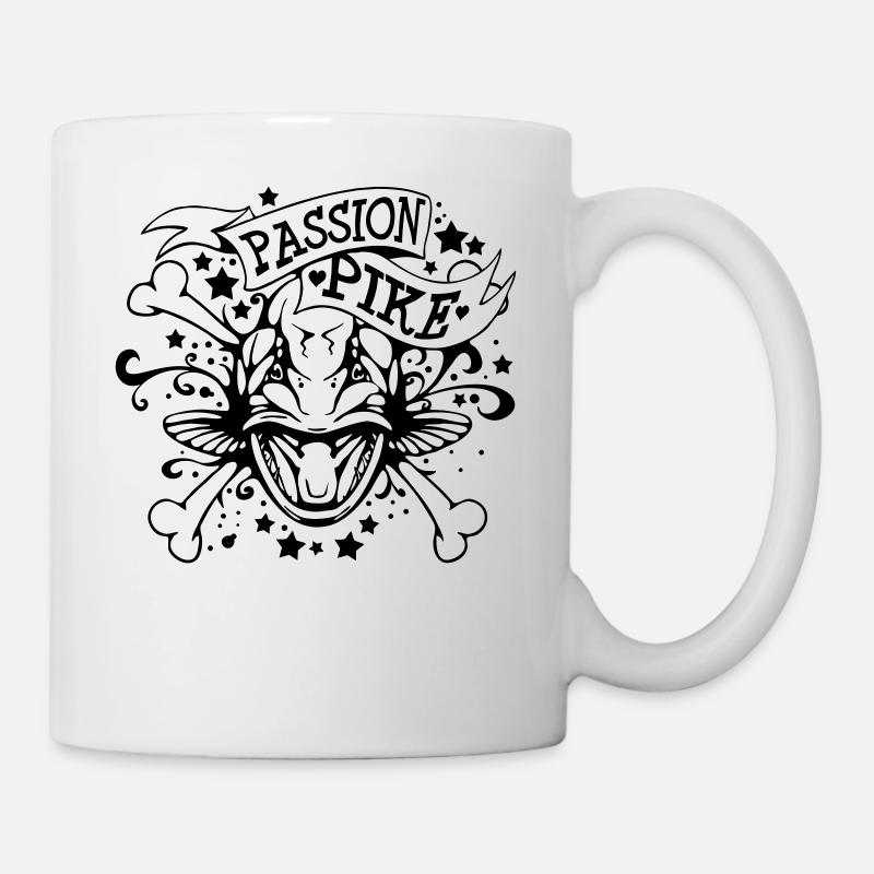 PASSION PIKE - Mug blanc - blanc