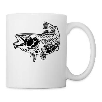 Dorsch - Tasse - Weiß - Rechts