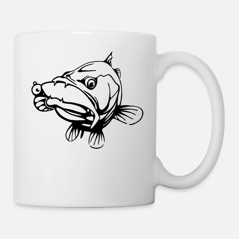 pike-perch - Mug - white