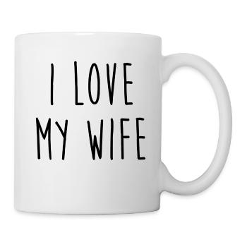 I Love My Wife - Mug - white - Right