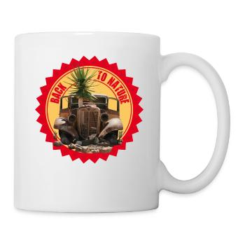 vintage contest - Mug - white - Right