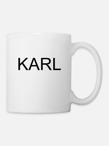 Karl Lagerhalle - Funny Shirt - Tasse - Weiß