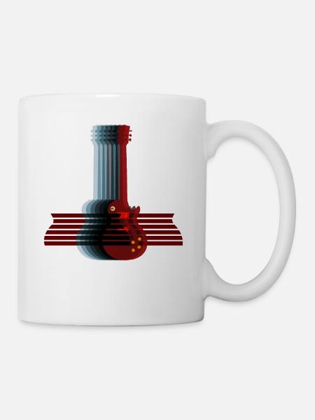 Gibson Les Paul guitar - Mug - white