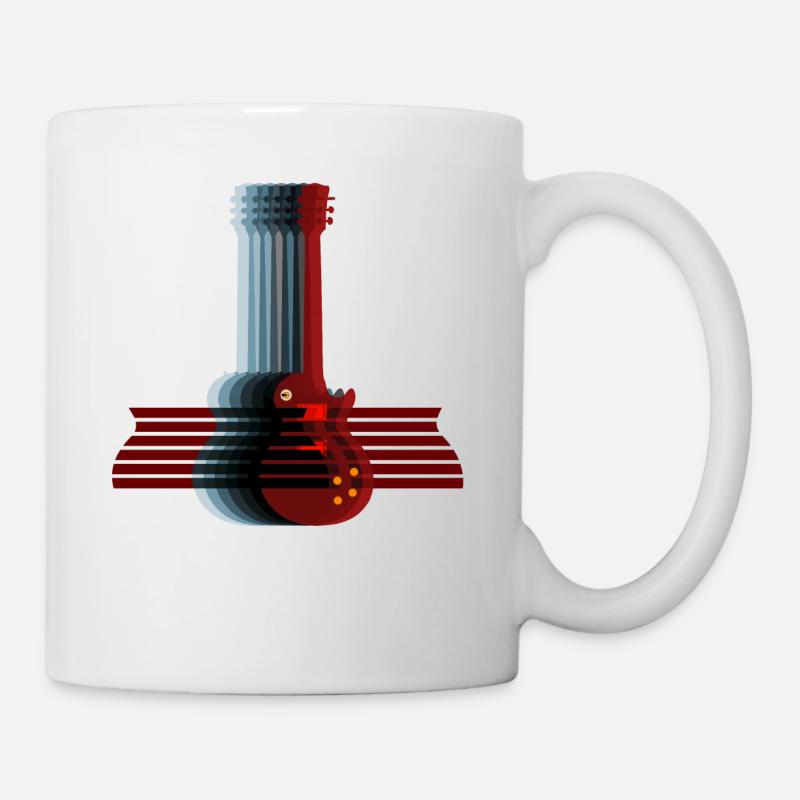 Gibson Les Paul guitar - Mug - white
