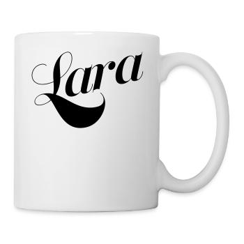 Lara - Mug blanc - blanc - Droite