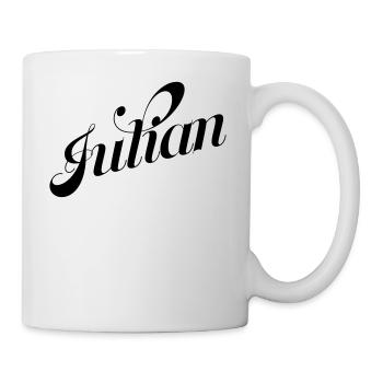 Julian - Tasse - Weiß - Rechts