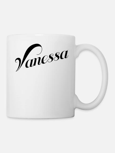 Vanessa - Mug - white